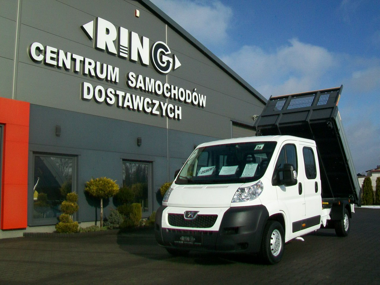 Peugeot Boxer 2,2HDI 120KM DOKA WYWROT 3 STR 7 OS PODUSZKI NR 36