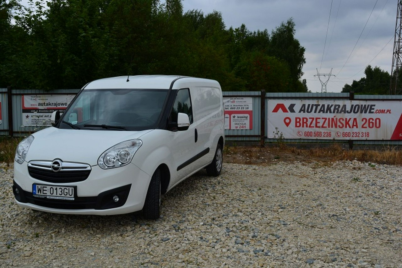 Opel Combo long 1.6CDTI 105KM, 1 wł, salon PL, fvat 23%, gwarancja