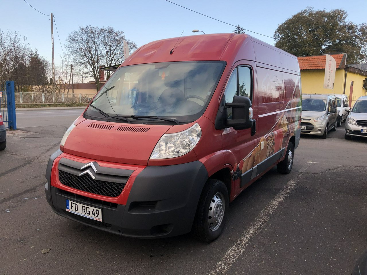 Citroen Jumper Jumper Autosklep Gastronomiczny Foodtruck Sklep imbis Food truck 2012