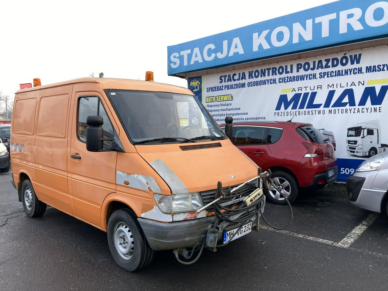 Mercedes Sprinter Mercedse Sprinter Wuko Kanalizacja asenizacyjny kret myjka