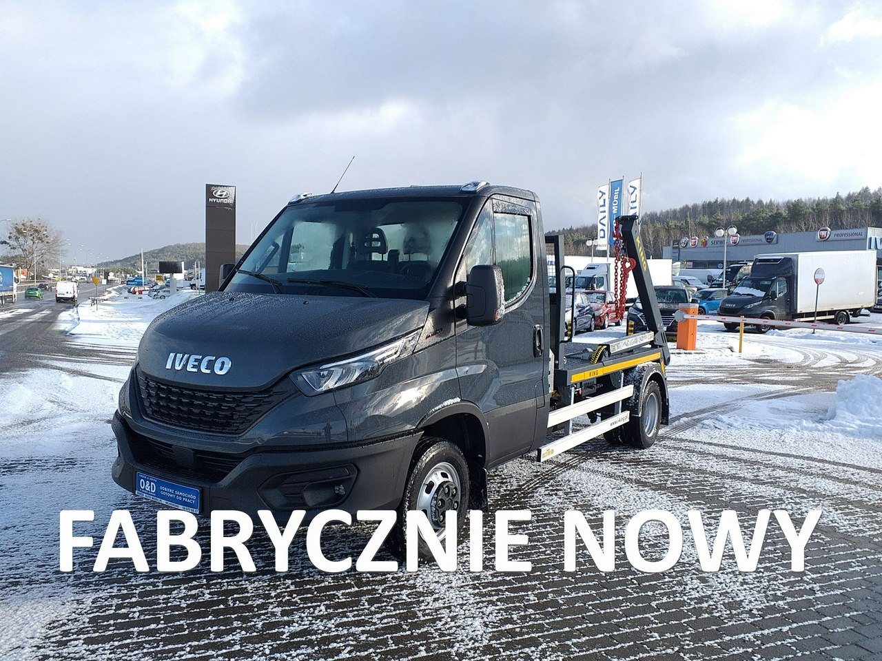 Iveco 50 bramowiec DMC 3500kg kontenery muldy