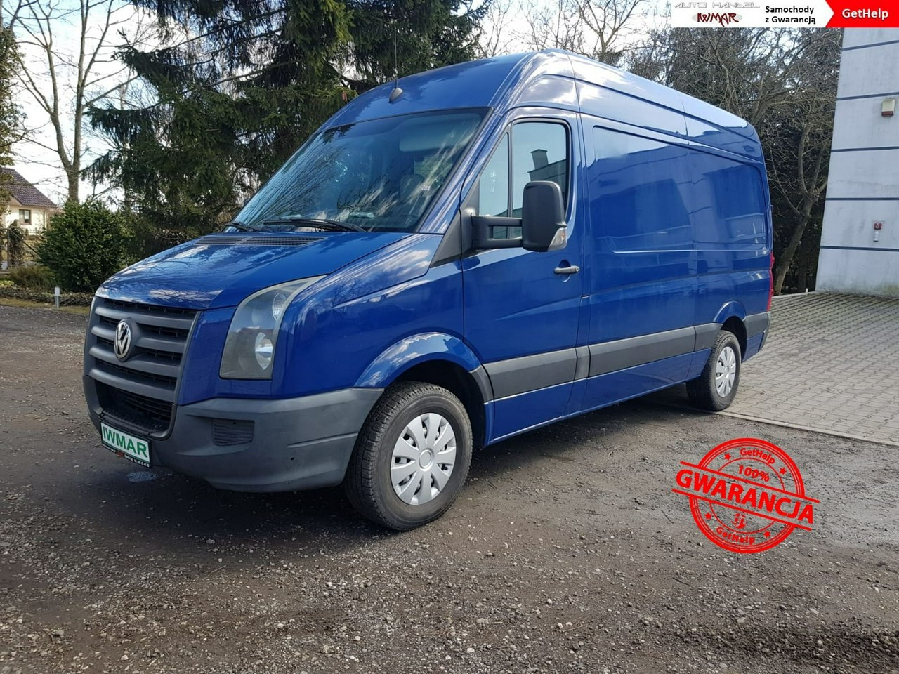 Volkswagen Crafter 2.5TDI*2007*L2H2*Blaszak*Hak*Gwarancja