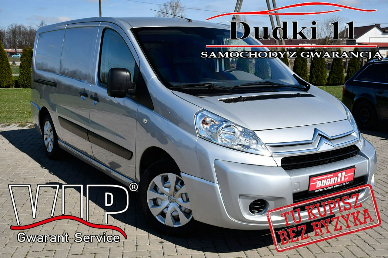 Citroen Jumpy 2,0Hdi DUDKI11 Klimatyzacja,Serwis,Tempomat.Hak,Manual,2osoby,OKAZJA