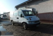 Iveco Daily 2.3 HPI 116ps, Doka, Brygadówka, Webasto, Hak