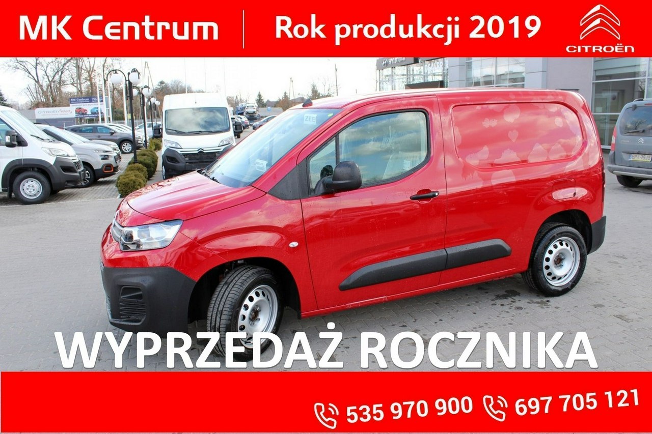 Citroen Berlingo 1,5 BHDI 100 KM M 1000kg Czujnki Tył