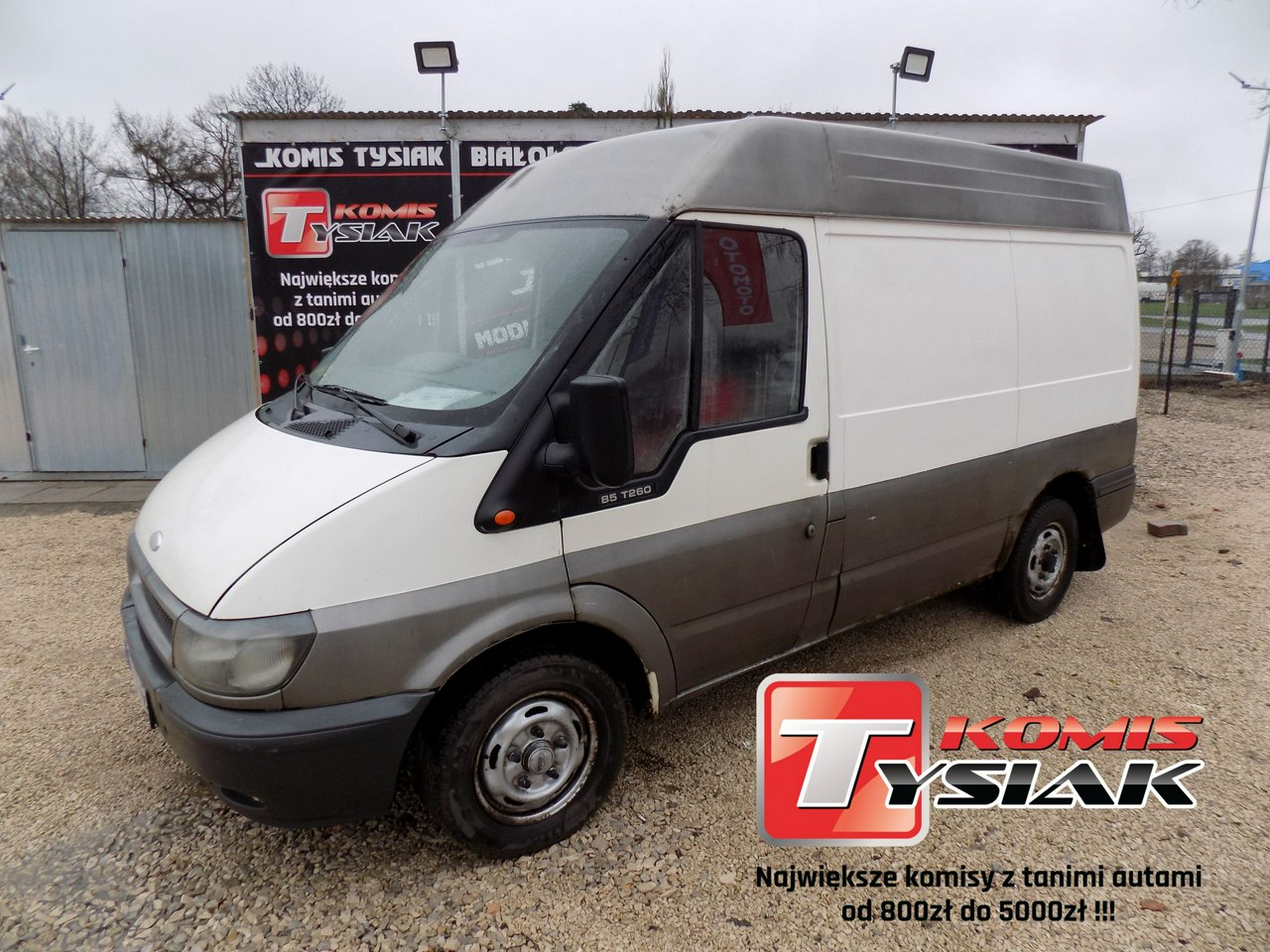 Ford Transit !! BIAŁOŁĘKA !! 2.0 Diesel, 2003 rok produkcji !!KOMIS TYSIAK!!