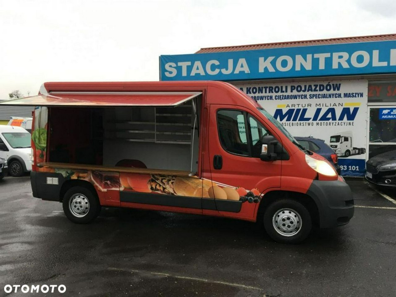 Citroen Jumper Autosklep do Handlu wszystkim Gastronomiczny Food Truck Foodtruck 2014