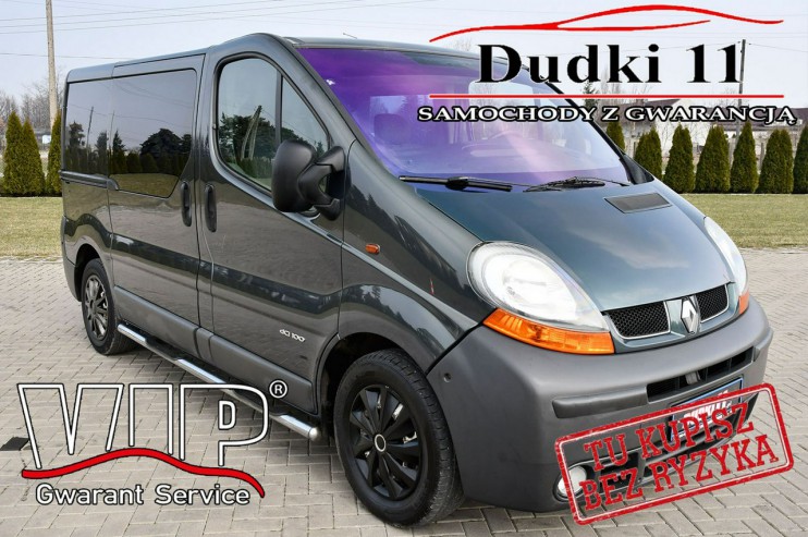 Renault Trafic 1,9d DUDKI11 Klimatyzacja,6 foteli,Centralka,El.szyby.Hak.OKAZJA