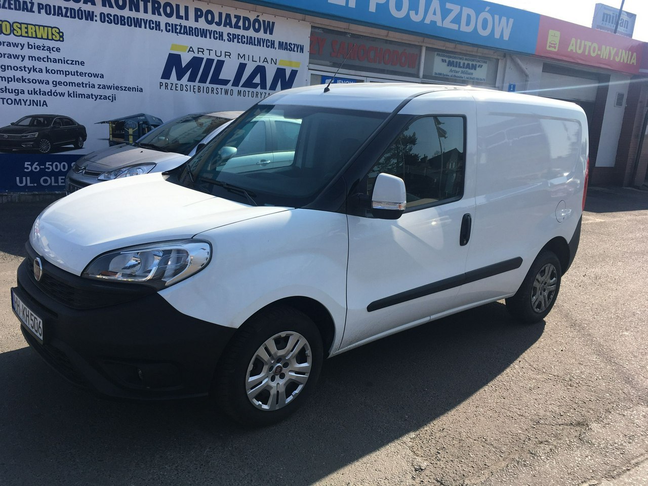 Fiat Doblo Doblo 1,3 JTD boczne drzwi 62600 km Model 2016