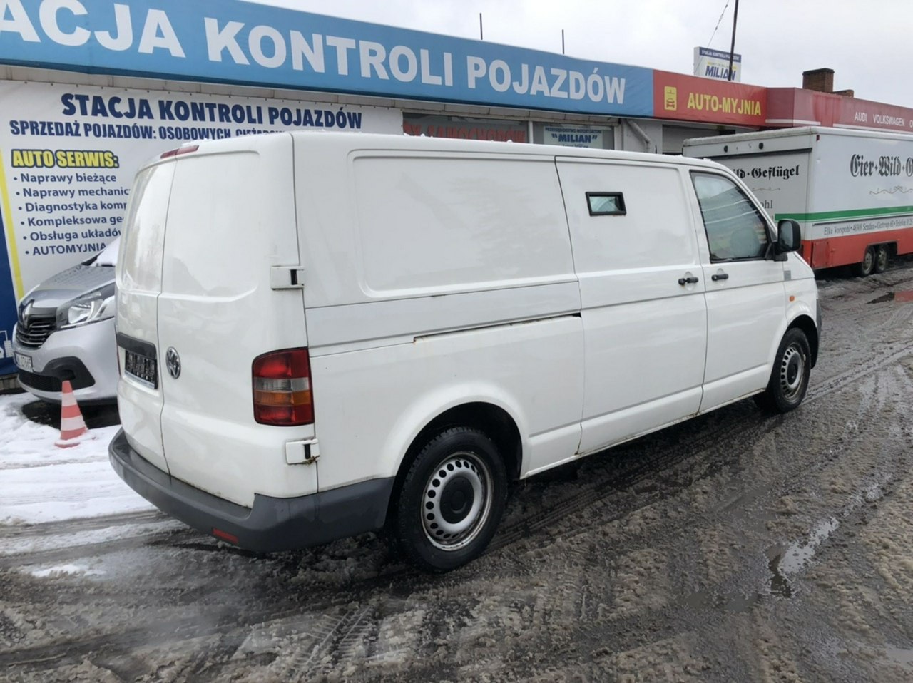 Volkswagen Transporter T5 Bankowóz Kuloodporny do przewozu pieniędzy Din en 1063 Klima