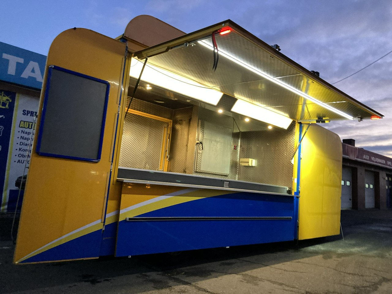 Fiat Ducato Ducato Autogrill IMBIS Gastronomiczny Food Truck Foodtruck 2008