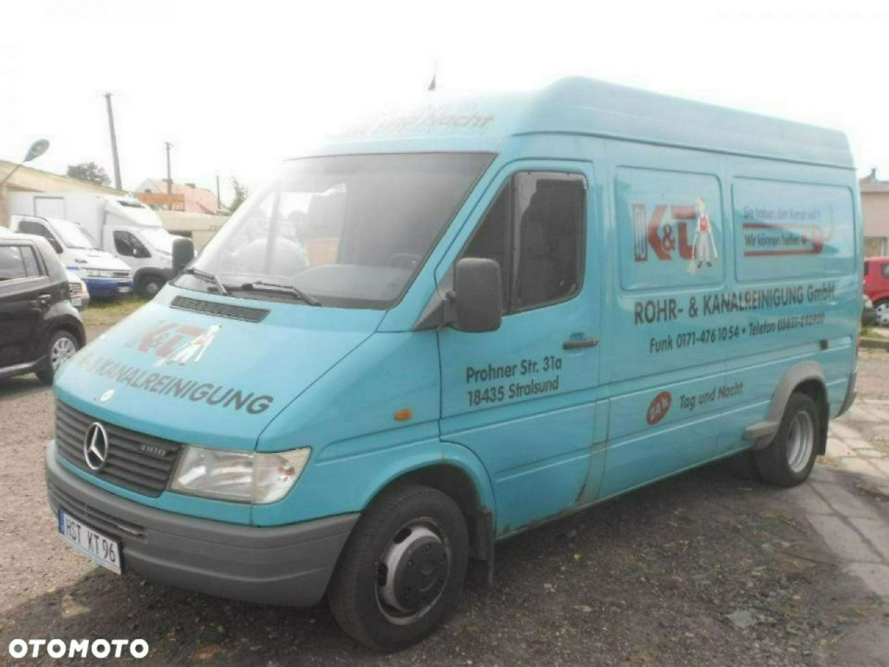 Mercedes Sprinter 410 Kanalizacja Wuko asenizacyjny Kret SPECK 160 bar