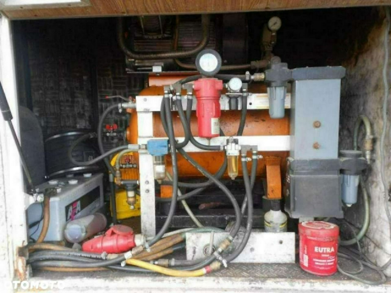 Mercedes 817 MB 817 Kanalizacja Wuko Kamera + agregat +kompresor