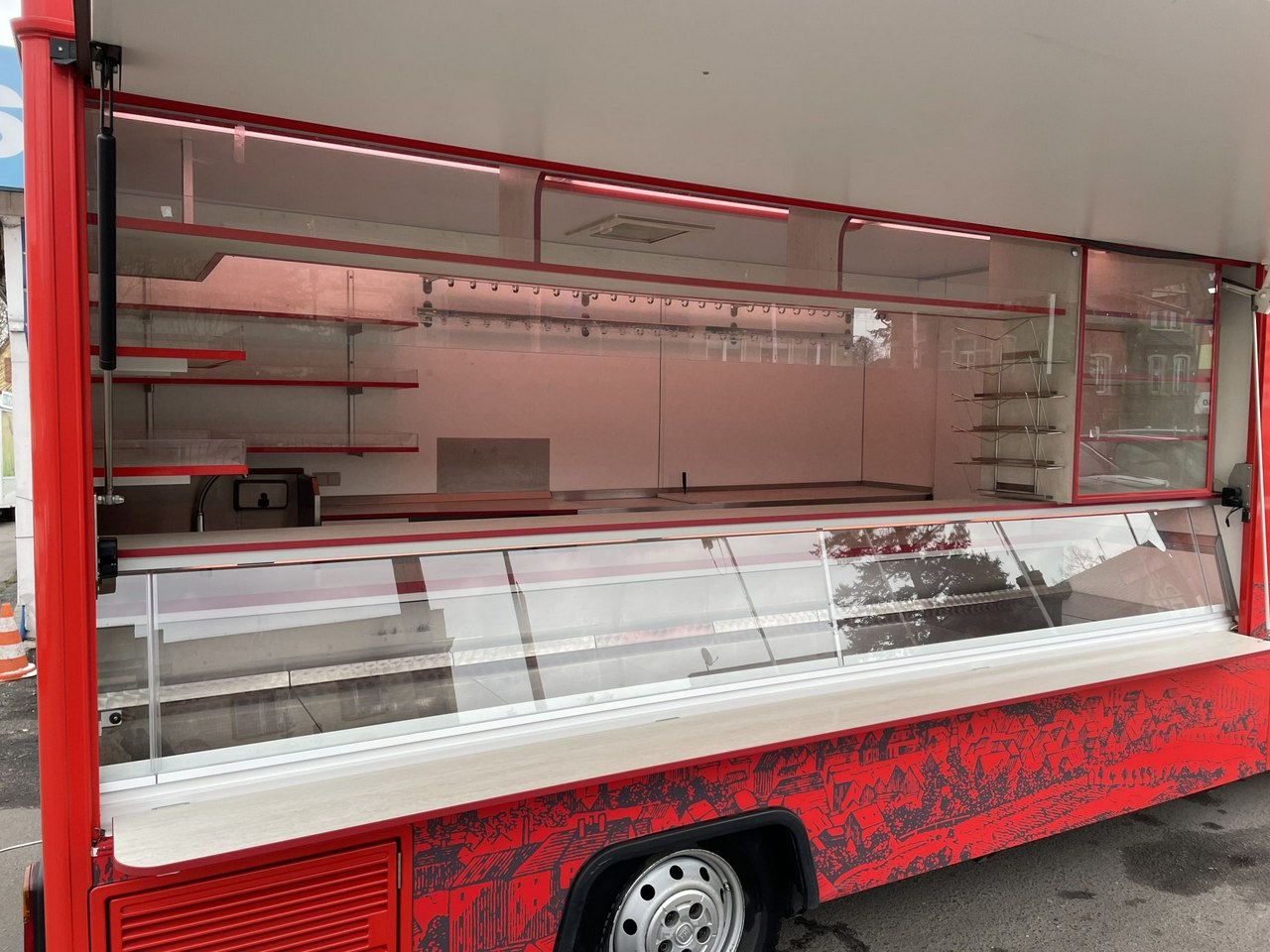 Fiat Ducato Autosklep Wędlin Gastronomiczny Food Truck Foodtruck sklep Borco 2013