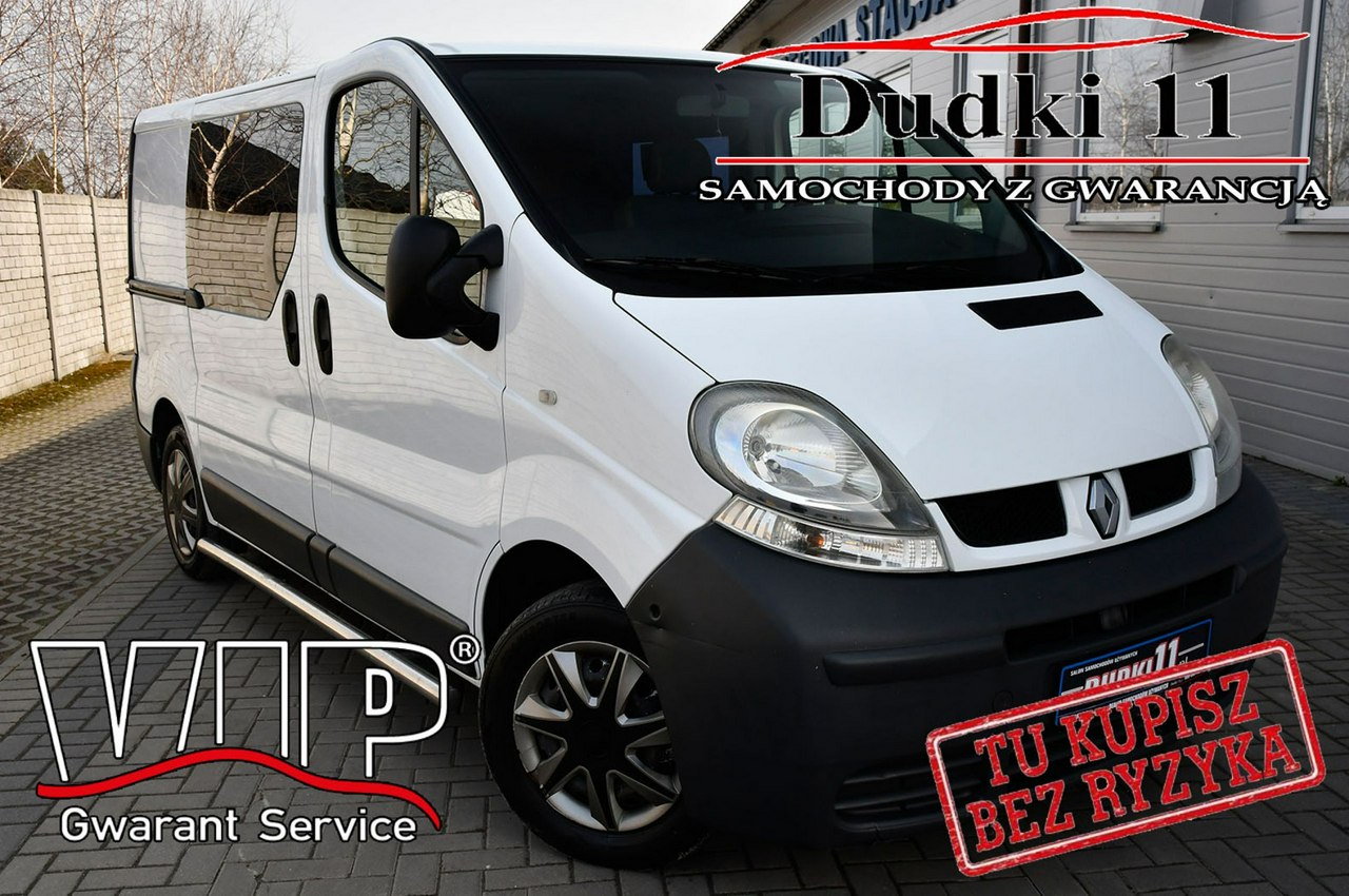 Renault Trafic 1,9d DUDKI11 Brygadówka,5 foteli,Centralka,kredyt,OKAZJA,hAK