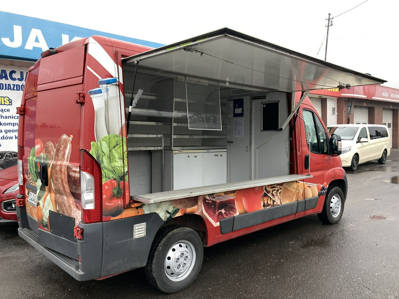Citroen Jumper Jumper Autosklep Gastronomiczny Food Truck Foodtruck sklep 2013