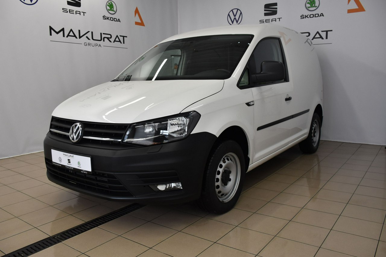Volkswagen Caddy Vat 23%, Polski salon, podgrzewane fotele, Niski przebieg, Usb