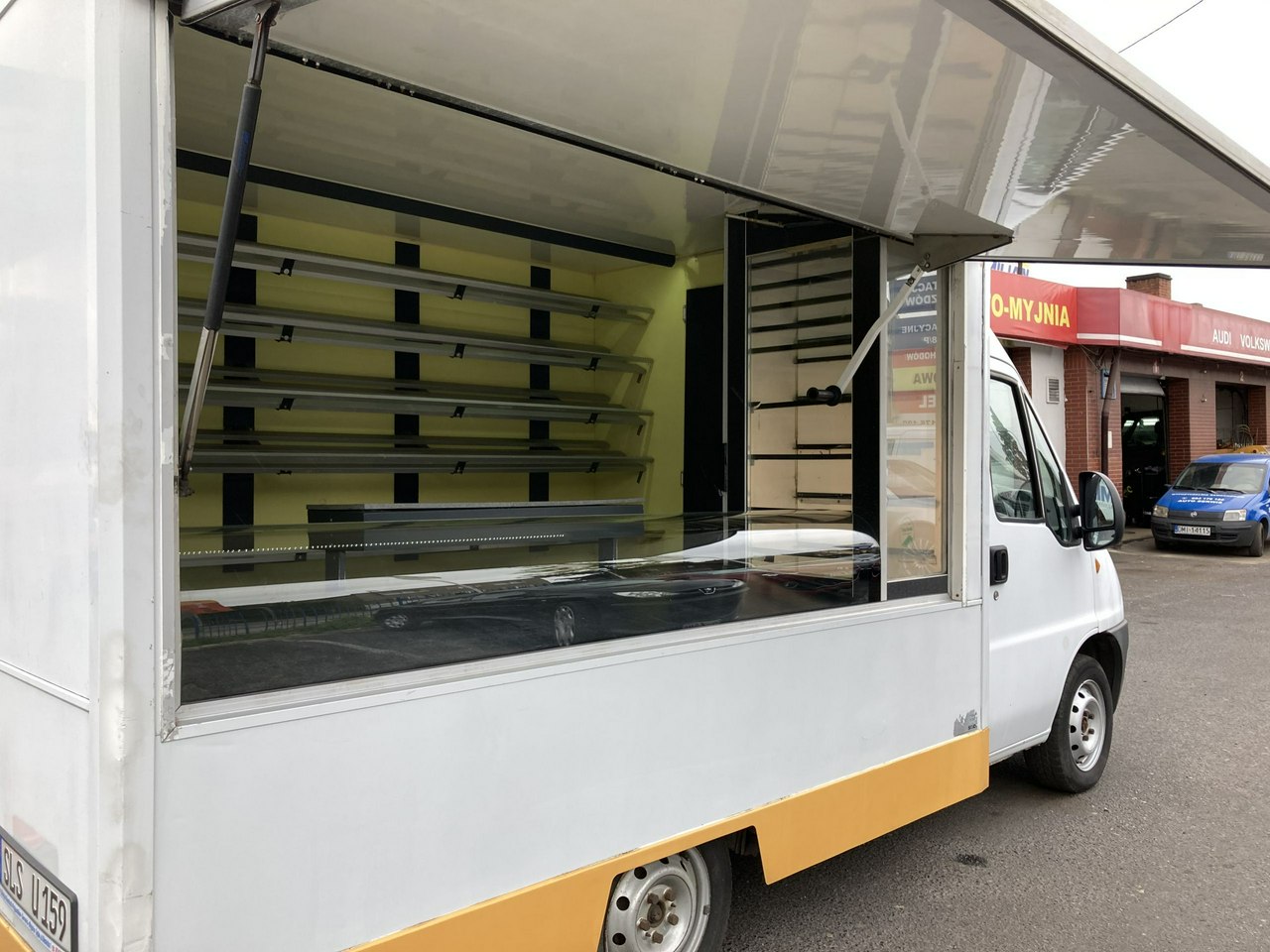 Fiat Ducato Ducato Autosklep pieczywa Gastronomiczny Food Truck Foodtruck sklep