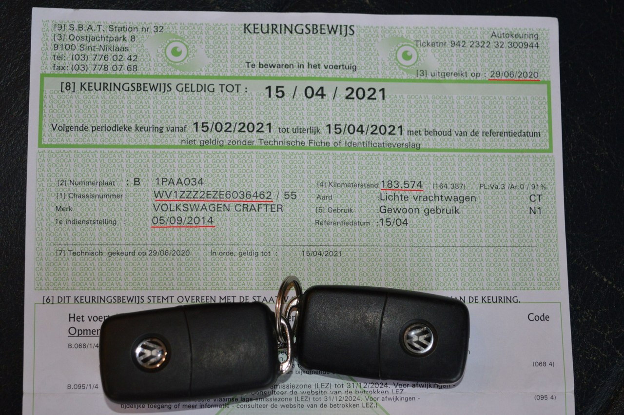 Volkswagen Crafter 2.0 TDI. Serwis ASO VW. Bezwypadkowy. Klimatyzacja. 187 tys.km. F-VAT