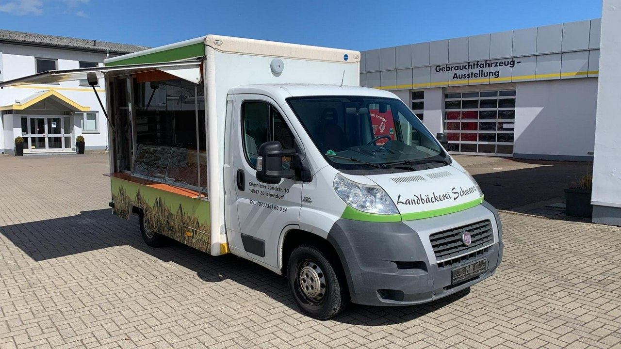 Fiat Ducato Ducato Autosklep pieczy Gastronomiczny Food Truck Foodtruck sklep 2009