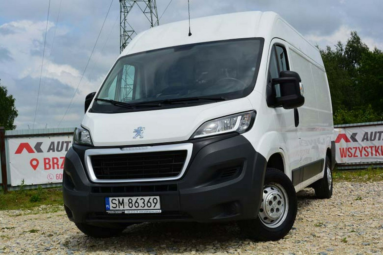 Peugeot Boxer L2H2 2.0HDI 130KM, 100 tys km, 1 wł, salon PL, FV 23%