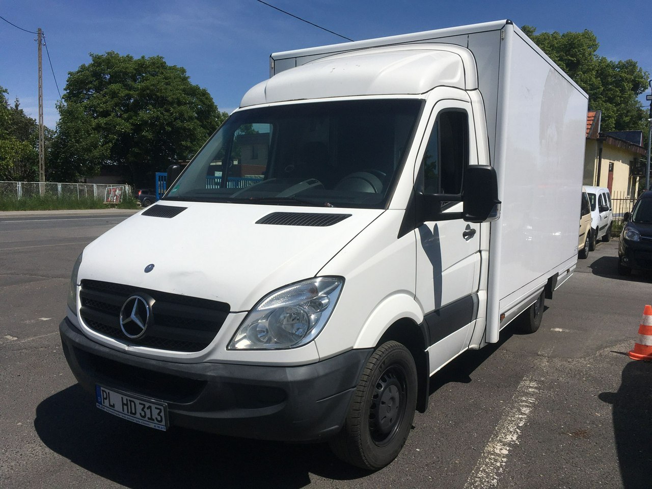 Mercedes Sprinter Sprinter 313 Kontener 2012 Food truck foodtruck pieczywa Kamper