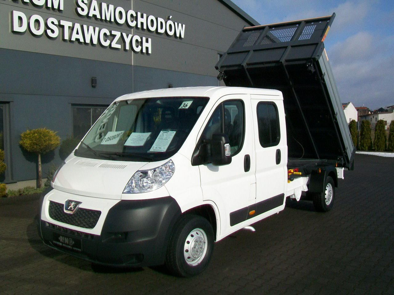 Peugeot Boxer 2,2HDI 120KM DOKA WYWROT 3 STR 7 OS PODUSZKI NR 36