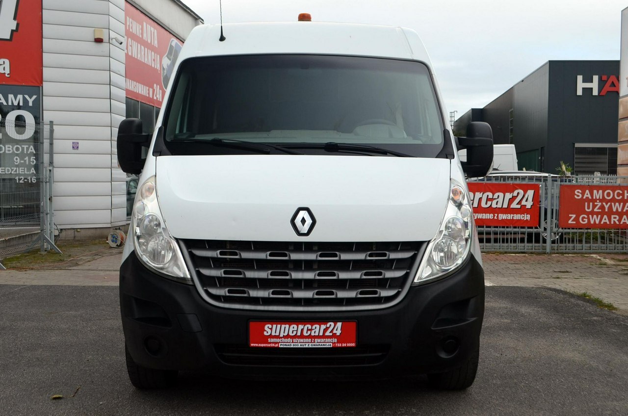 Renault Master RENAULT MASTER L3H2 MAX TECH 2.3dCi 125 KM, wersja brygadowa 7-osobow