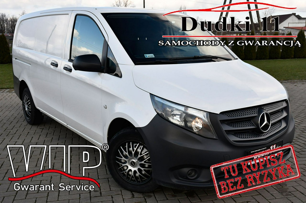 Mercedes Vito 1,6D DUDKI11 3 osoby,Klimatronic,Serwis,El.szyby.Centralka.Vat 23%.GWA