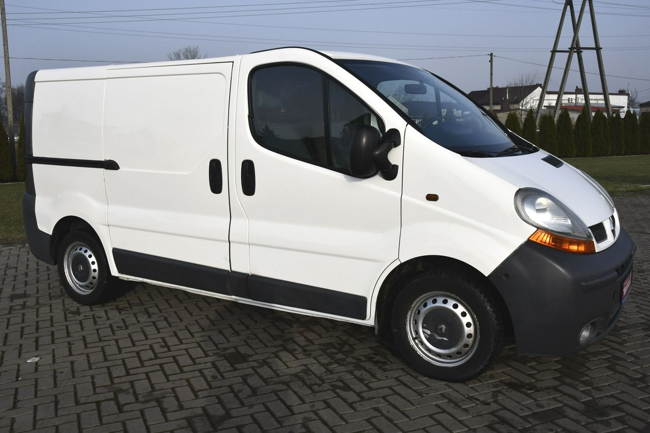 Renault Trafic 1,9DCI DUDKI11 Klimatyzacja.2osoby,Hak,Parktronic,Centralka.