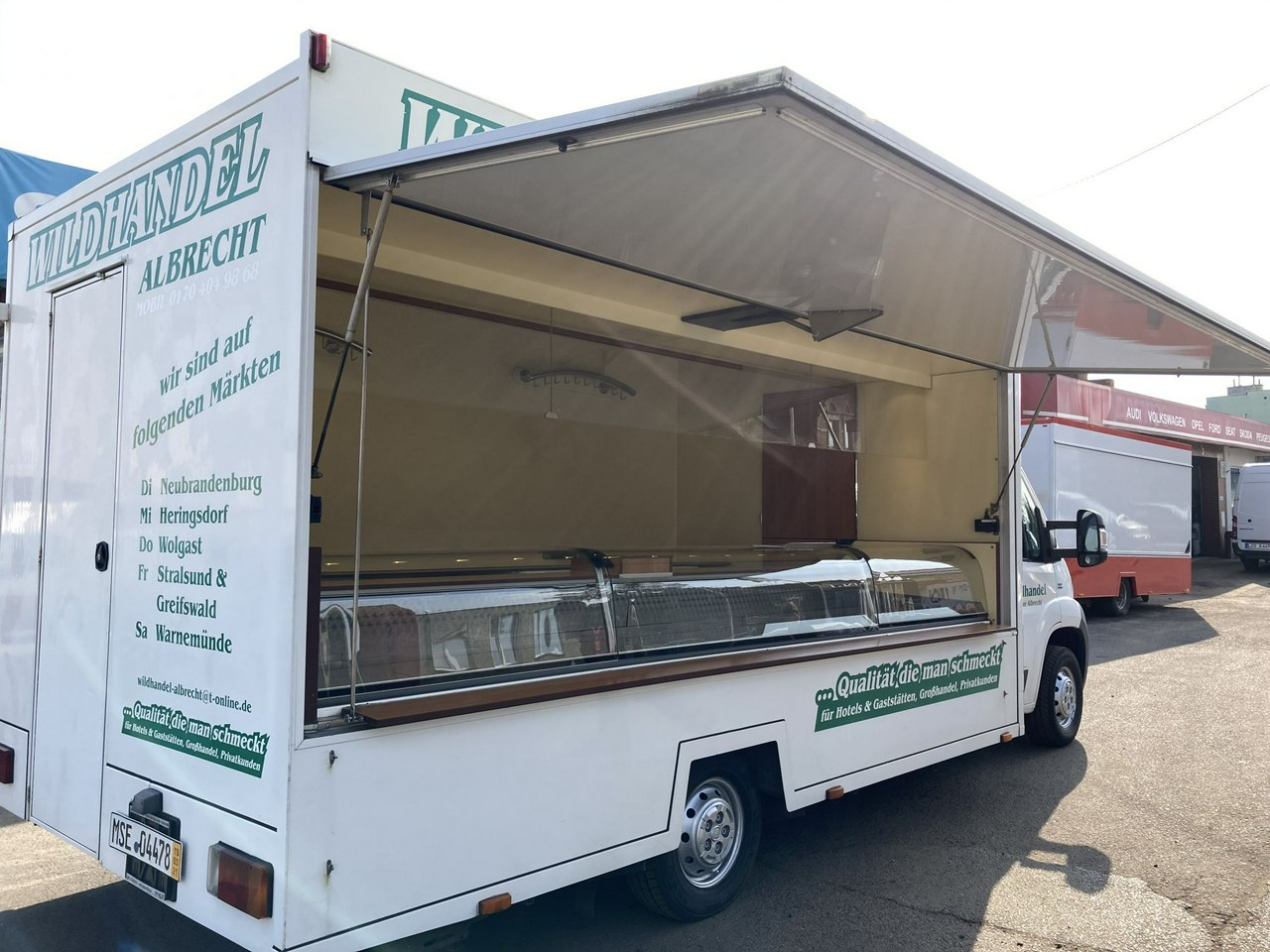 Fiat Ducato Ducato Autosklep Wędlin Gastronomiczny Food Truck Foodtruck sklep 2011