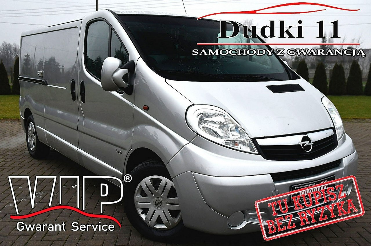 Opel Vivaro 2,5d Klimatyzacja,El.szyby.Centralka.3 osoby,kredyt,GWARANCJA