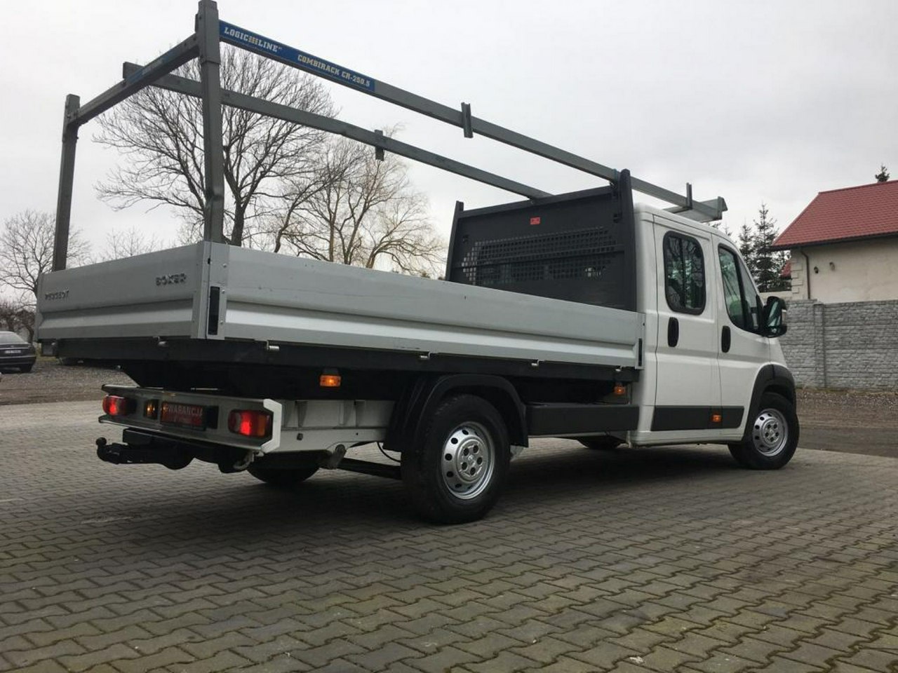 Peugeot Boxer 2016/2017*2.0 163 KM*Doka 7 osobowy*Skrzynia 3.4 m*3 t na haku