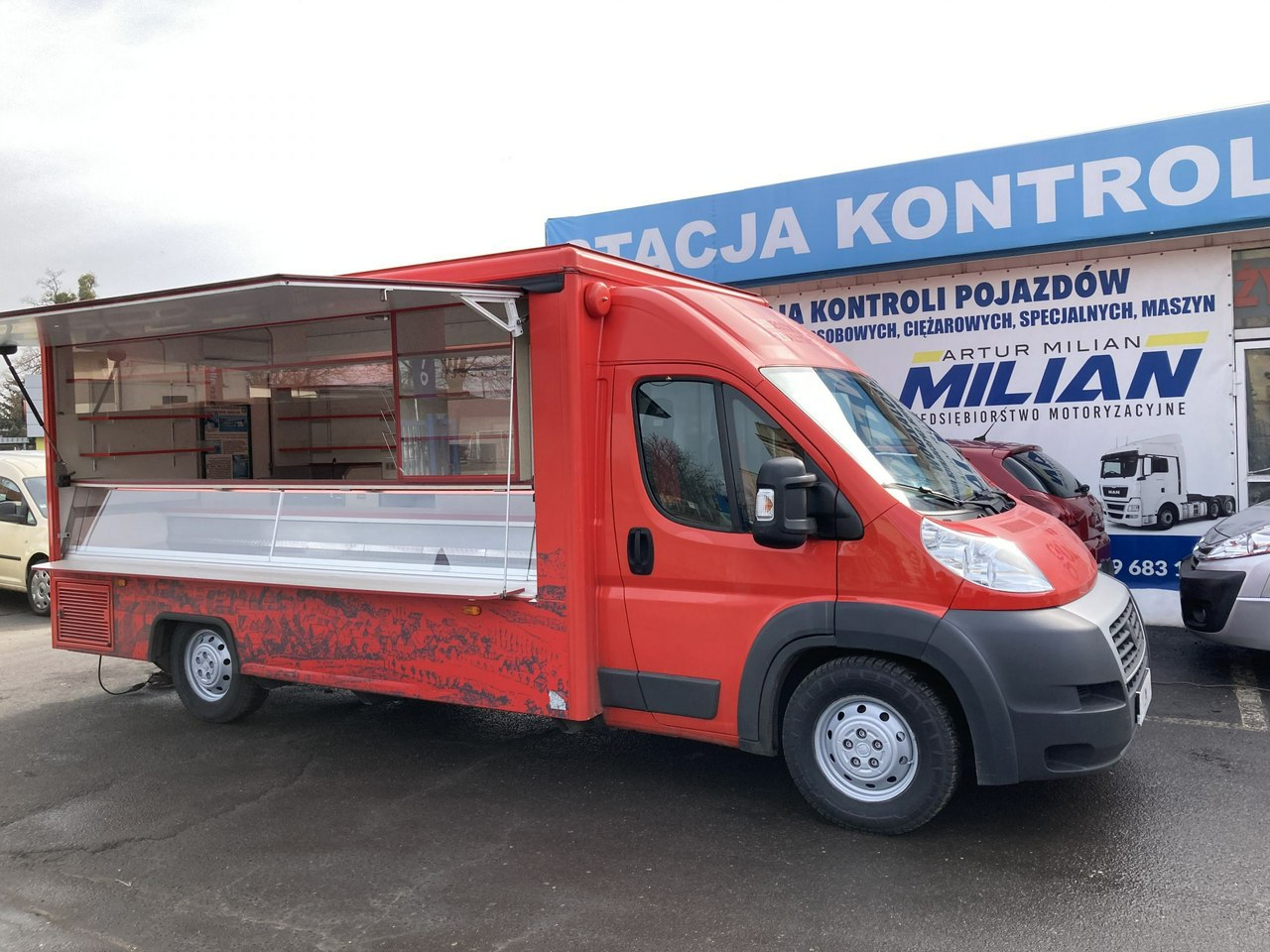 Fiat Ducato Ducato Autosklep Wędlin Gastronomiczny Food Truck Foodtruck Borco 2012