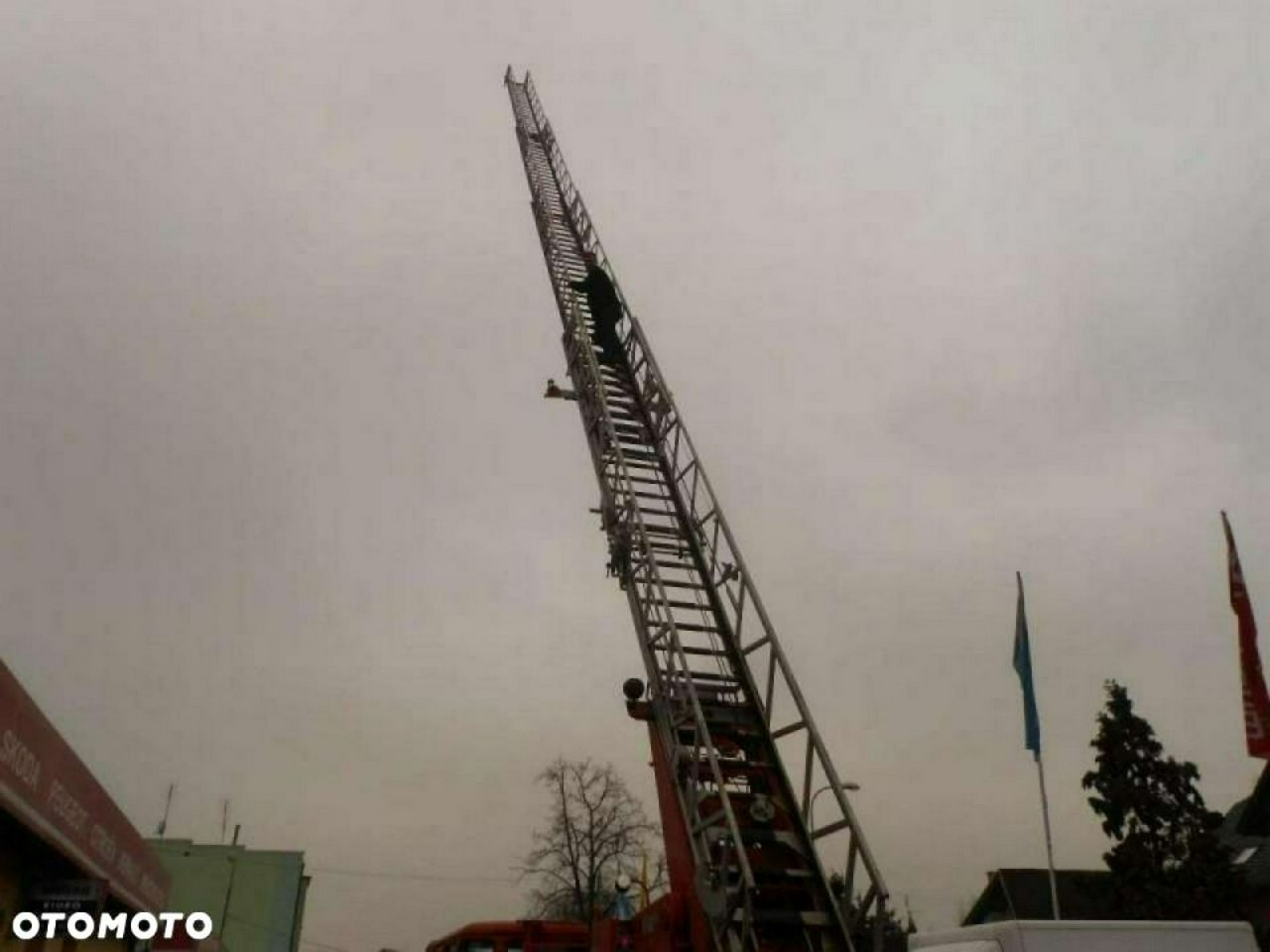 Magirus inny Straż Pożarna Drabina Strażacka 30 metrów