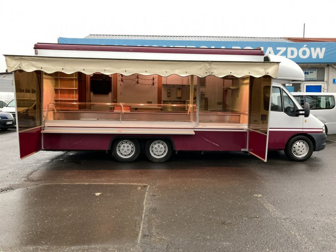 Fiat Ducato Ducato Autosklep Wędli Gastronomiczny Food Truck Foodtruck Borco sklep