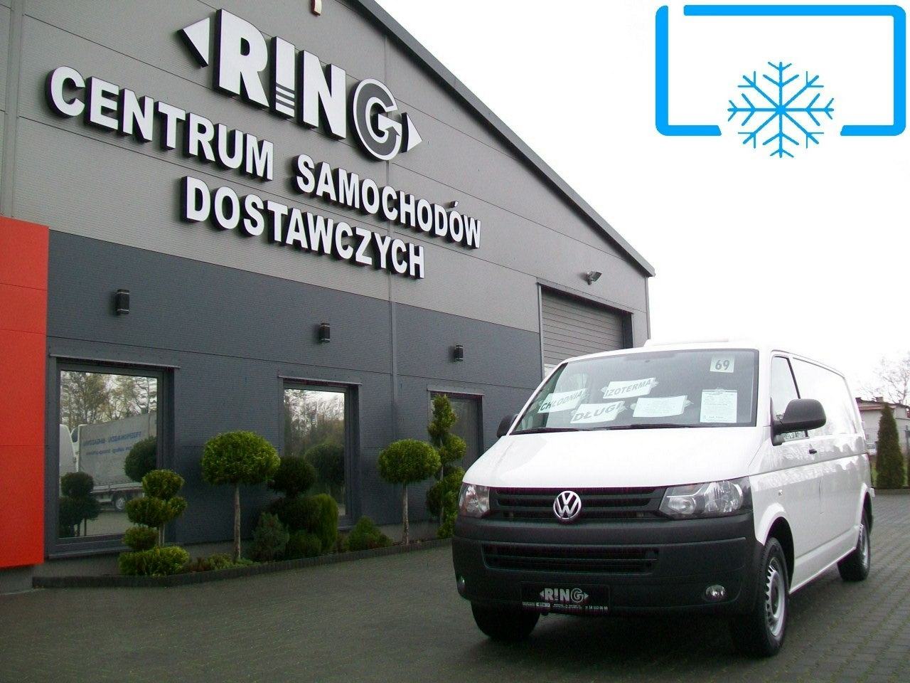 Volkswagen Transporter T5 2,0TDI 102KM A/C CHŁODNIA FRIGO DŁUGI NR 69