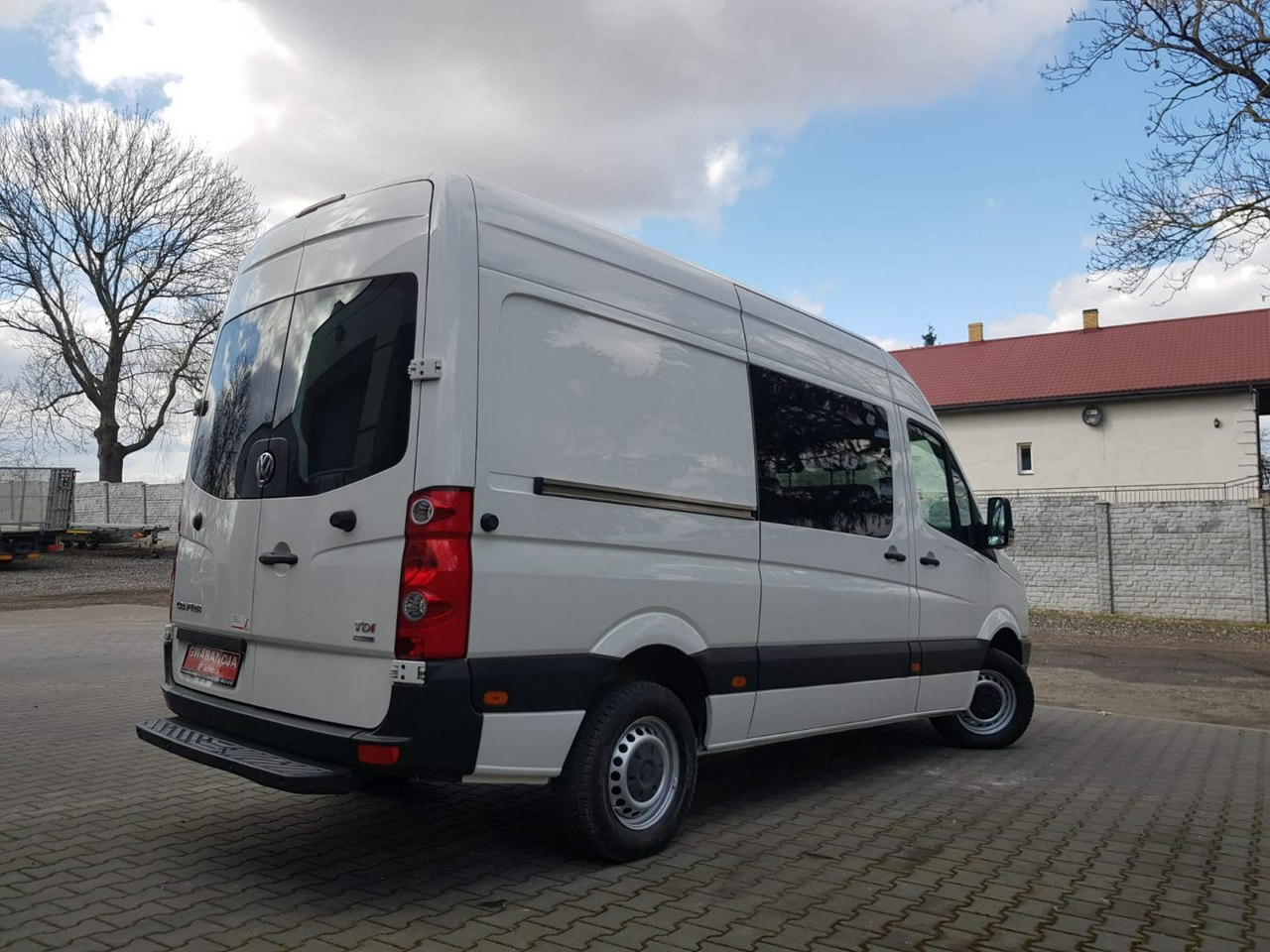 Volkswagen Crafter 2012*2.0 136 KM*L2H2*Brygadówka 6 osobowy*Klima*Tempomat