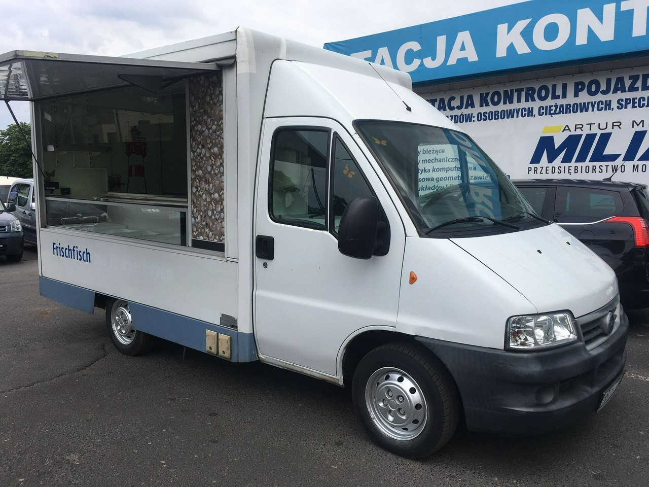 Fiat Ducato Autosklep wędlin Ryb Gastronomiczny Food Truck Foodtruck 2004