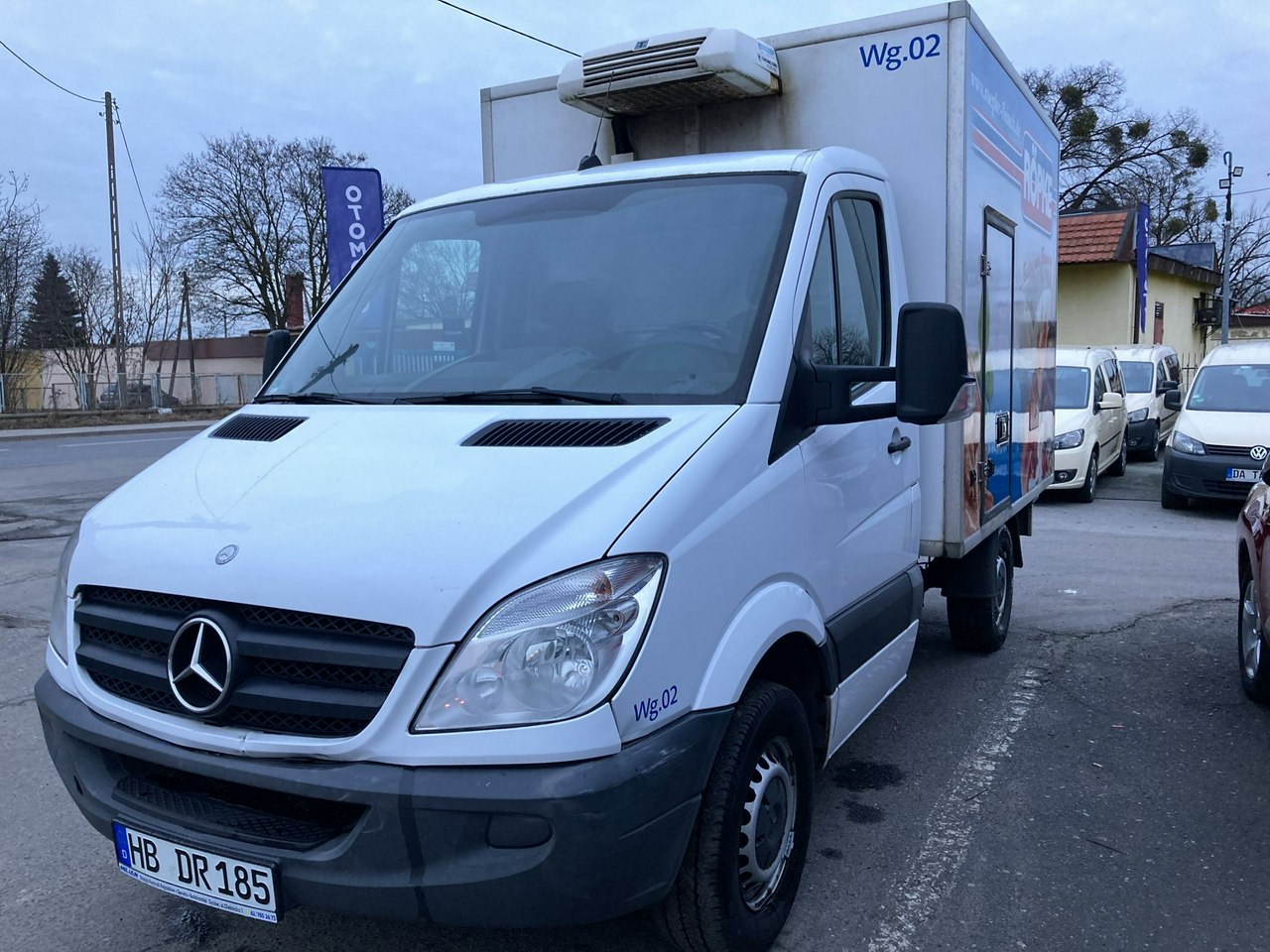 Mercedes Sprinter Sprinter Chłodnia THERMO KING Gastronomiczny Food Truck Foodtruck 2011
