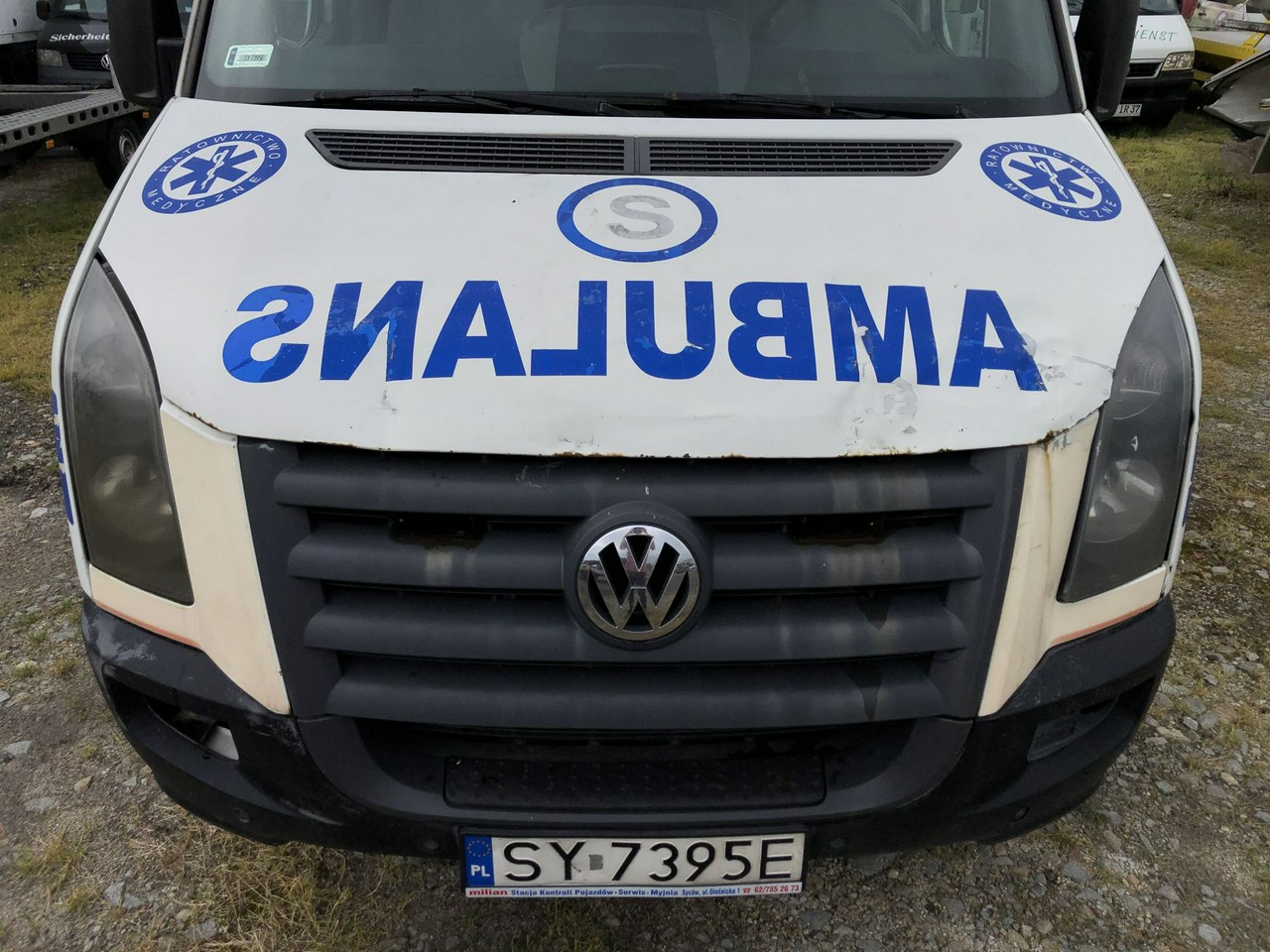 Volkswagen Crafter Crafter Ambulans Karetka 2,5TDi 163KM Klima