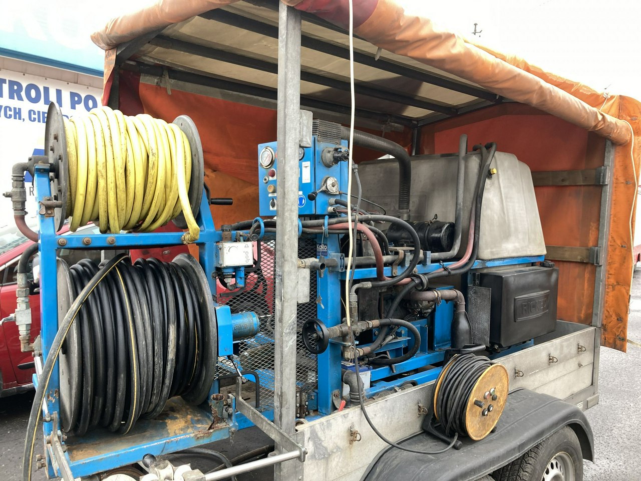 Volkswagen Transporter Wuko Kanalizacyjny asenizacyjny silnik Kubota