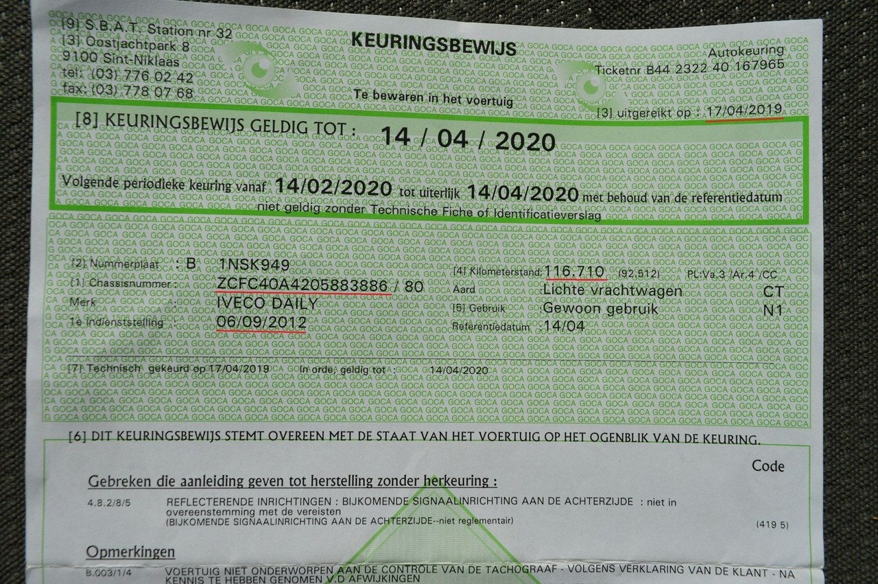 Iveco Daily 40C15 3.0D 16V. Doka. Brygadówka. 7-osób. 132 tys.km. DMC 3500 kg MAXI