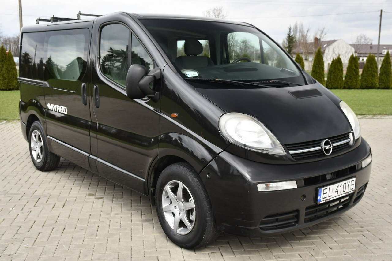 Opel Vivaro 1,9d DUDKI11 Zarej w Pl.6 Foteli,6biegowe,Kam.Cofania.Centralka.El.szy