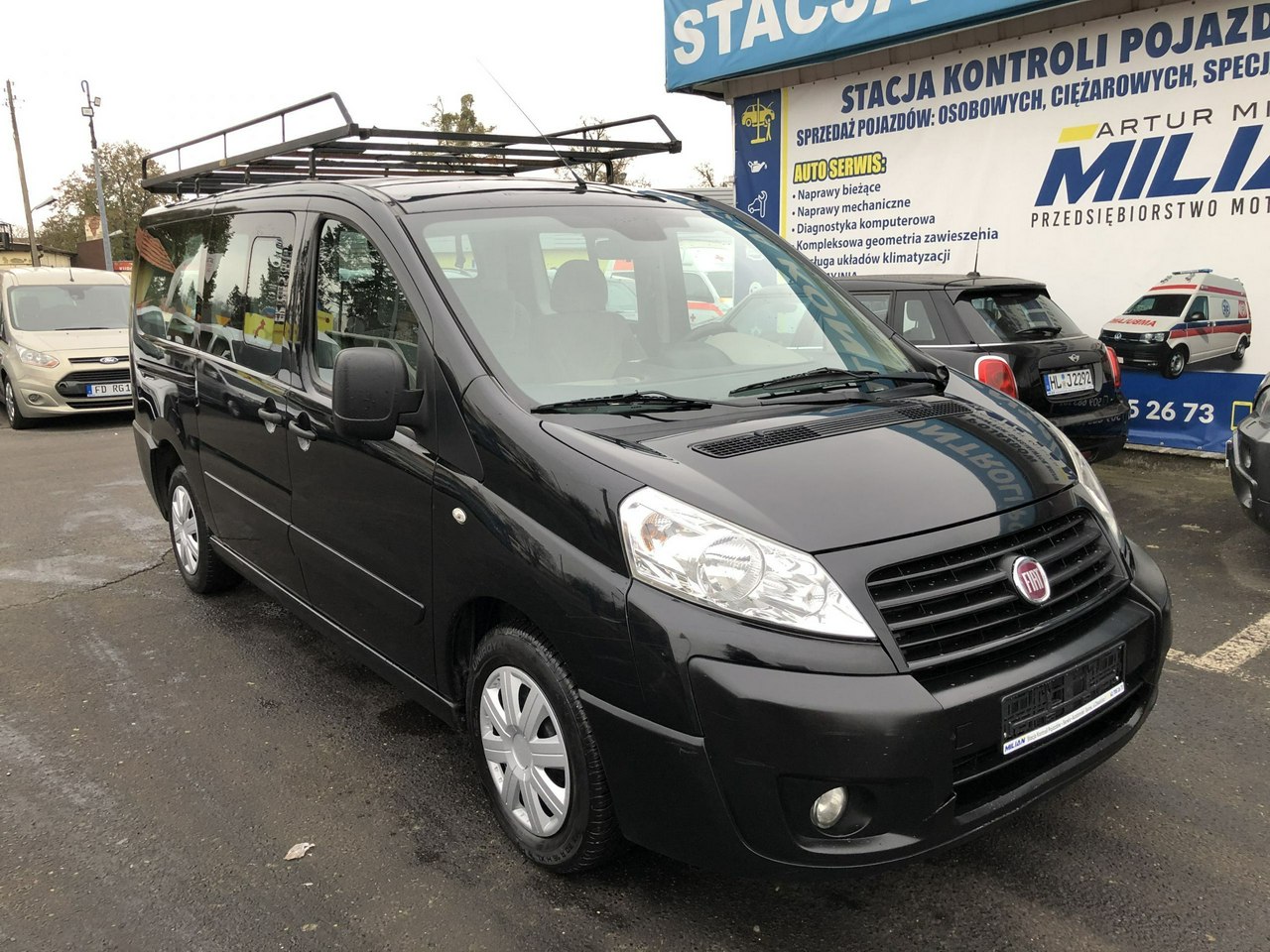 Fiat Scudo Scudo 2,0 JTD 120 Maxi Klima dokka Brygadówka 5 oso Bagażnik 2011