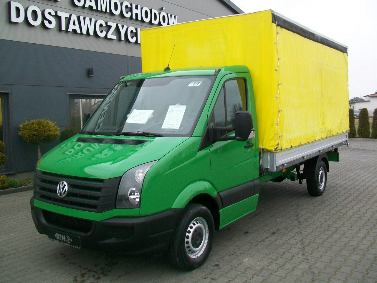Volkswagen Crafter 2,0BITDI 164KM A/C SKRZ 4,16m MOD 15r FIRANA NR 19
