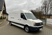 Volkswagen Crafter MAXI 2.0 TDi / I-rej. 2017R. Salon PL I-właściciel długość paki 430cm