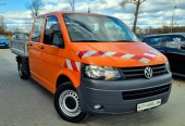 Volkswagen Transporter 2,0 TDI 140km 6-Biegów Doka 7-osób Klima Lift Serwis Brygadówka !