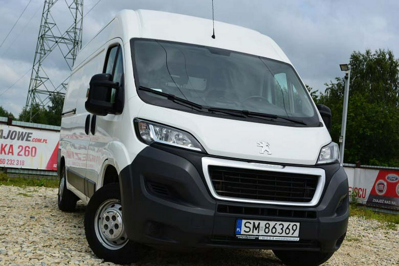 Peugeot Boxer L2H2 2.0HDI 130KM, 100 tys km, 1 wł, salon PL, FV 23%