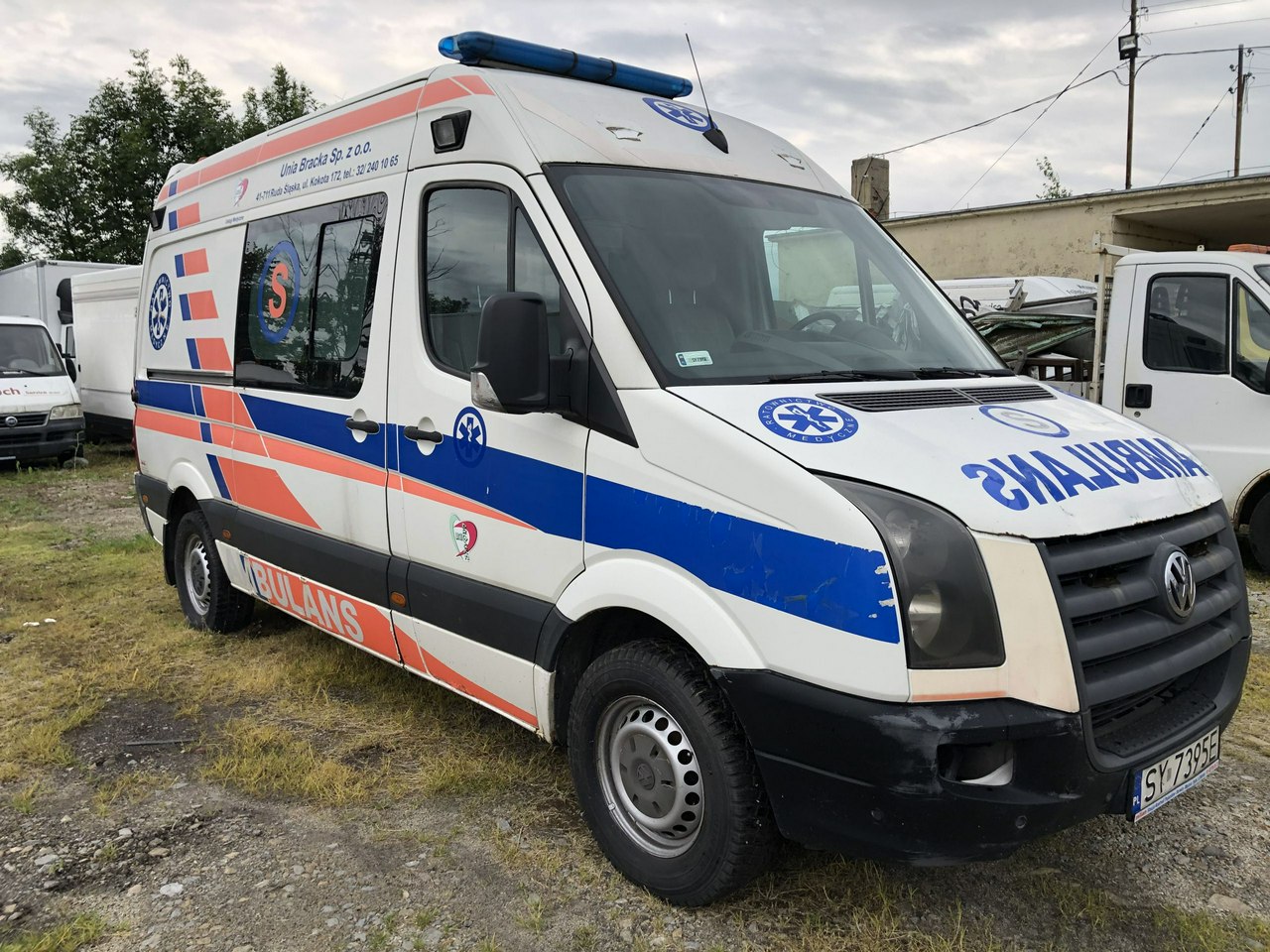 Volkswagen Crafter Crafter Ambulans Karetka 2,5TDi 163KM Klima